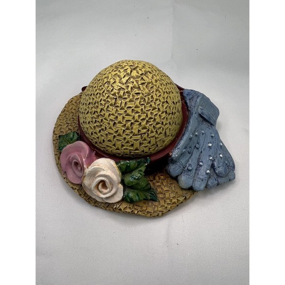 Trinket Gift Box‎ Figi Graphics Bee in My Bonnet 1995 Garden Lovers - Picture 1 of 8